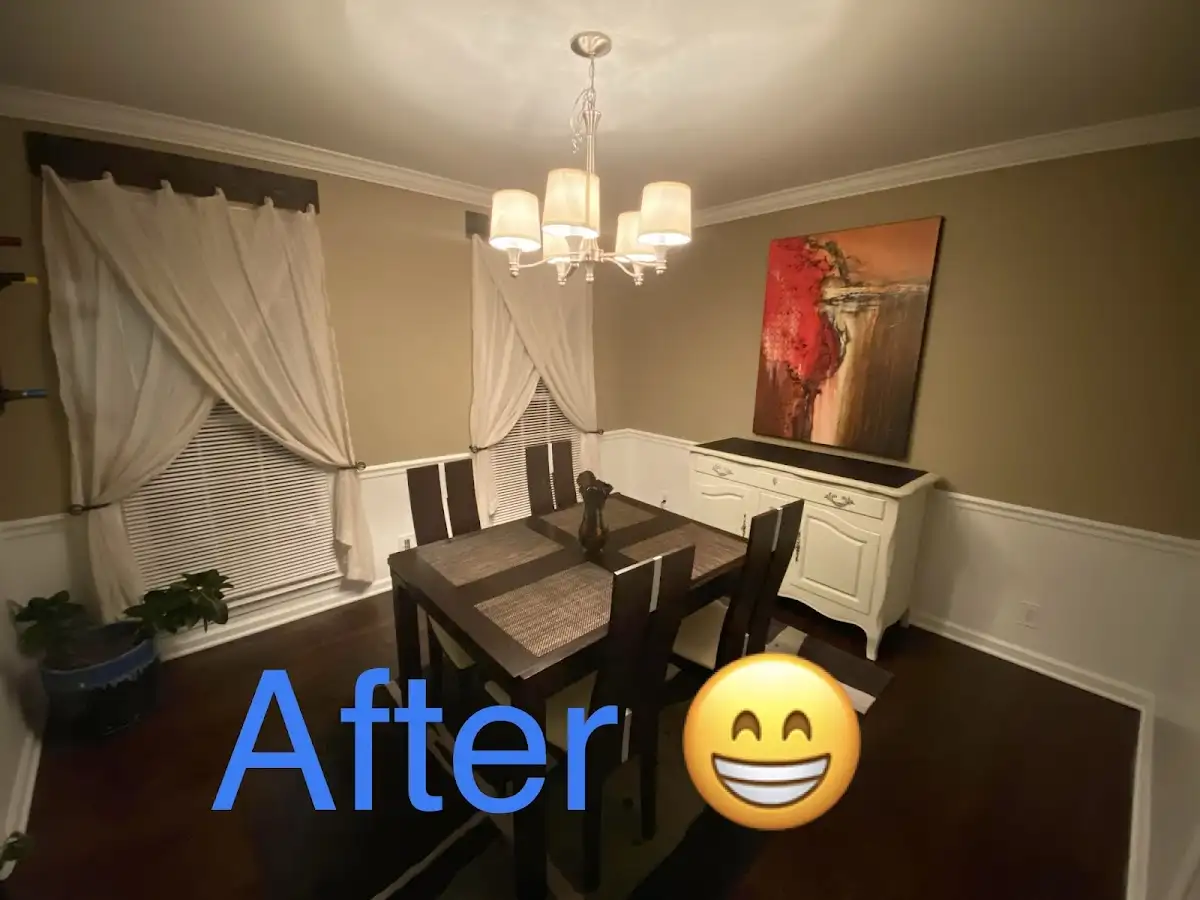 Professional dining room restoration after water damage in Moorhead