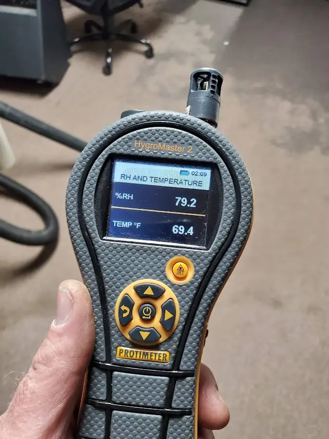 Moisture meter humidity assessment for Fire & Smoke Damage Restoration in Moorhead